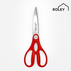 [로레이] 1+1 다용도 주방가위 레드 (Roley_Scissors_red), 단품, 2개
