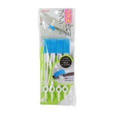 小日驚奇 日本 (Aisen隙縫刷) 馬桶噴頭專用清潔 浴室清潔, 1個, 免治馬桶專用清潔刷（4入）454032