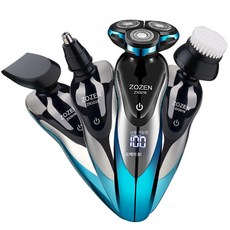 스마트 디지털 전기면도기 USB 차량용 멀티 워싱 면도기 플로팅 면도기, 색깔1, 하나