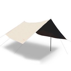 코누 대형 210D 블랙코팅타프, 베이지