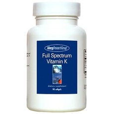AllergyResearchGroup Full Spectrum維他命K補充軟膠囊, 90入, 1個