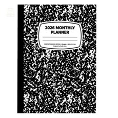 스토어-소유 심플플래너 2026 컴포지션북 먼슬리 플래너 월간 다이어리