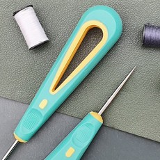 케일 가죽공예 송곳 3가지 타입 직선/후크/구멍형, 직선형, 1개