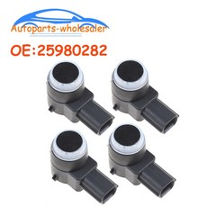 차선이탈경고장치 자동차경보기 주차 초음파 센서 리버스 어시스트 25980282 0263003985 캐딜락 뷰익 쉐보레 올랜도 PDC 자동차 액세서리 4 개, 1개