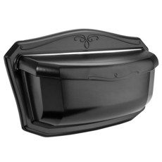 Villa Black Wall Mount 우편함 검정, 블랙