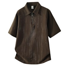 男士夏季短袖翻領 Polo衫輕薄涼感彈力透氣修身寬鬆
