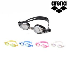 아레나 아동 패킹 미러 수경 AGW-390MJ 수경/물안경, 클린, 1개