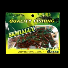 낚시 루어 배스 루어 농어 루어 미노우 크랭크베이트 웜 루어 바다 민물 루어 세트 초보용50pcs 미니 소프, 03 D