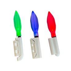 999피싱 LED 입질 감지기 어신 끝보기 전자 케미 원투 야간 낚시 CR425, 그린, 1개