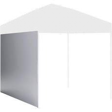 캠핑용 텐트 옆천막 사이드 커버 방수 통풍 자외선차단 방풍 보온 고급형, 그레이