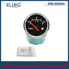 레벨 게이지 신호 자동차 보트 요트 빨간색 백라이트, 07 240-33ohm-BS, 01 CHINA, 1개