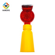 태양열충전식 쏠라 경고등 콘용 자동점멸센서 (SM-614), 1개