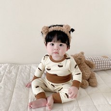 秋冬280克彩棉兒童無骨高腰護肚套裝男童女童純棉厚寶寶秋衣秋褲