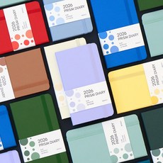 인디고 2026 프리즘 슬림 먼슬리 다이어리 날짜형 수첩형 월간, 1개, 포레스트