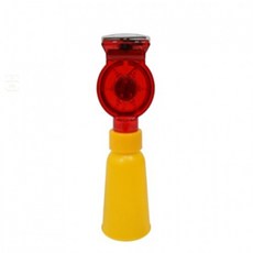 구니스토어 태양열충전 위험경고등 콘용 깜빡이등 사고방지 표시등