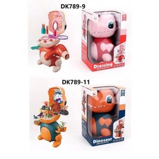 恐龍造型收納組 梳妝台飾品 兒童玩具, 1個, 恐龍世界