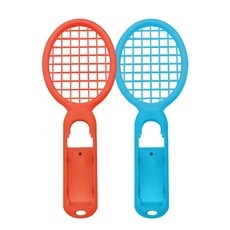 DOBE Switch 專用網球羽球拍組, 紅+藍各1支, 1套, 遊戲手把