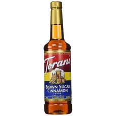 Torani Brown Sugar 시나몬 시럽 750ml
