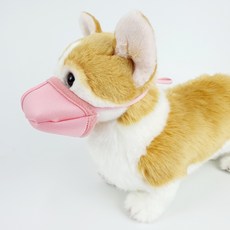 레드펫 반려동물 강아지 고양이 댕냥이 입체형 네오플랜 마스크, 핑크, S, 1개