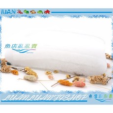 魚店亂亂賣 特A級長條型過濾白棉103 13cm濾棉(散裝)40條 台灣製外掛圓筒上部滴流適用, 1套, 1套