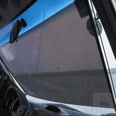 차량용 롱블라인드45x125 차량용커튼 썬팅효과 차량커튼 차량햇빛가리개 차량용품, 블라인더45X125 실버, 1개