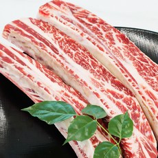 반컷팅 대패 우대갈비 6 7 8번 오직 꽃갈비만 사용 캠핑고기, 1개, 500g