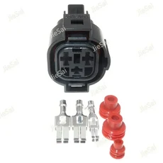 호환 3핀 1H0 973 203 차량 전기 배선 플매트 카펫 러그 커넥터 방수 케이블 커넥터 1H0973203 VW용, 01 1 PCS Female