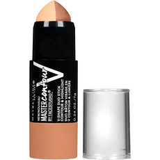 메이블린뉴욕 Maybelline New York Makeup Facestudio 마스터 컨투어 V자형 듀오 스틱 미디엄 쉐이드 6.8g(0.25온스) 256749, Maybelline New York Makeup Fac, 1