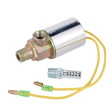 에어혼 화물차 크락션 12V 24V 트럭 에어 호른 전기 솔레노이드 밸브 헤비 듀티 메탈 180 PSI 차량 기차 키트 액세서리, [01] 옵션1, 1개
