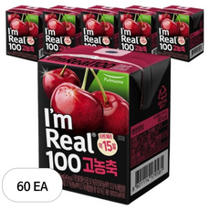 아임리얼 100 고농축 타트체리, 120ml, 60개