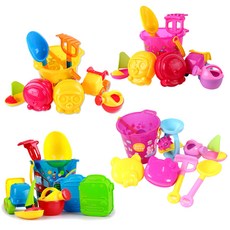 바니랜드 뽀로로 패티 헬로키티 타요 통 모래놀이, 390g, 1개