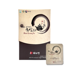 다누림 통째우려먹는흑삼차 1.2g 10티백, 10개입
