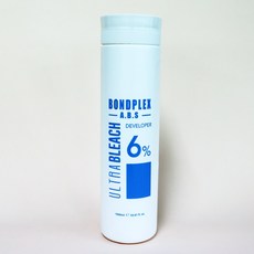 염색 탈색 옴브레 전용 산화제 본드플렉스ABS 울트라 산화제 6%, 6개, 1L