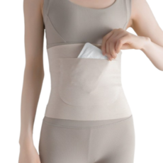 어센드원 핫팩 주머니 배워머 보온 복대 양면포켓