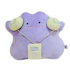 포켓몬 헤드셋 메타몽 중형 인형 캐릭터 애착, 1개, 혼합, 25cm