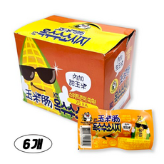 [빅판다] 국산 옥수수 소시지, 40g, 6개