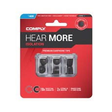 (comply) 이어폰 폼팁 T400, S(소형), 1개