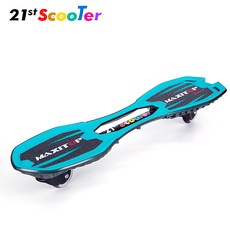 21st ScooTer 兒童兩輪搖擺遊龍板, 藍色滑板 發光輪, 1個
