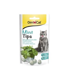 GimCat Mint Tips 德國竣寶 貓薄荷錠 貓薄荷點心 40克, 40g, 1個