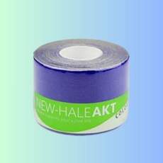 New-HALE AKT 肌貼 5cmx5m 紫色 日本製 運動貼布, 1個, 1個裝