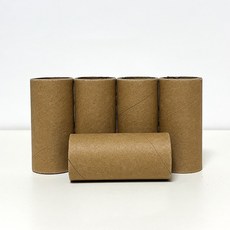 휴지심 지관 휴지 속 종이 화장지심 두루마리 DIY 미술 재료 부자재, 상세페이지 참조, 1개