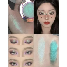 RMT 고광택 카멜레온 하이라이트 매트 퍼플 파인 파우더 크림 블러셔 샤이니 페이스 브라이트닝 통합 플레