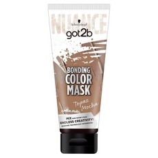 Schwarzkopf 舒伯特 [got2b 鎖水護色染髮膜] 拓帕石摩卡 180g, 1個, 摩卡托帕石