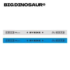 反光貼 反光帶啪啪圈警示條 騎行束褲帶 摩托車裝飾條 自行車改裝 夜騎炫酷, 銀白色+熒光藍, 1個