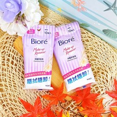 Biore 蜜妮 深層卸妝棉10片 隨身包 旅行用 卸妝, 1個, 蜜妮深層卸妝棉10片,到期日:2028/01持續更中
