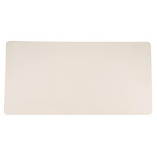 GOOSPERY 皮革鍵盤滑鼠長墊, 1個, 象牙白