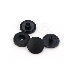 수지 똑딱이 단추 블랙 스냅버튼 이불단추 똑딱이단추 수지단추 버튼단추, 1