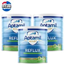 호주 압타밀 골드 역류방지 신생아 분유 0-12개월 Aptamil Gold Infant Formula Regurgitation or Mild Reflux, 900g, 3개