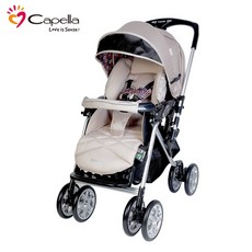 ViVibaby【Capella系列 台灣現貨】雙向嬰兒手推車全罩式遮陽罩，原廠批發，有效遮陽防曬，保護寶寶嬌嫩肌膚, 米色, 1個