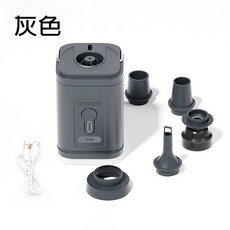 充氣水上對對碰木頭遊戲打氣棒 水上競技遊戲浮排 打擊棒 加厚環保坐騎 玩水必備BO雜貨, 1個, 無線電動吸氣打氣機 便攜USB鋰電池